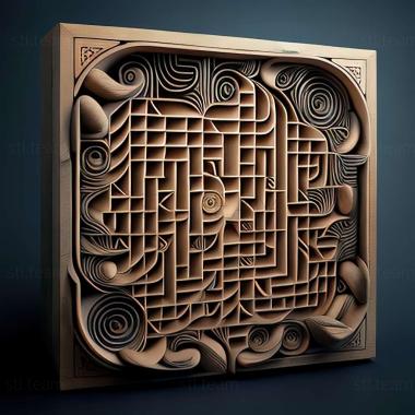 3D model labyrinth (STL)